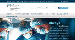 Desktop Screenshot of pchmc.org